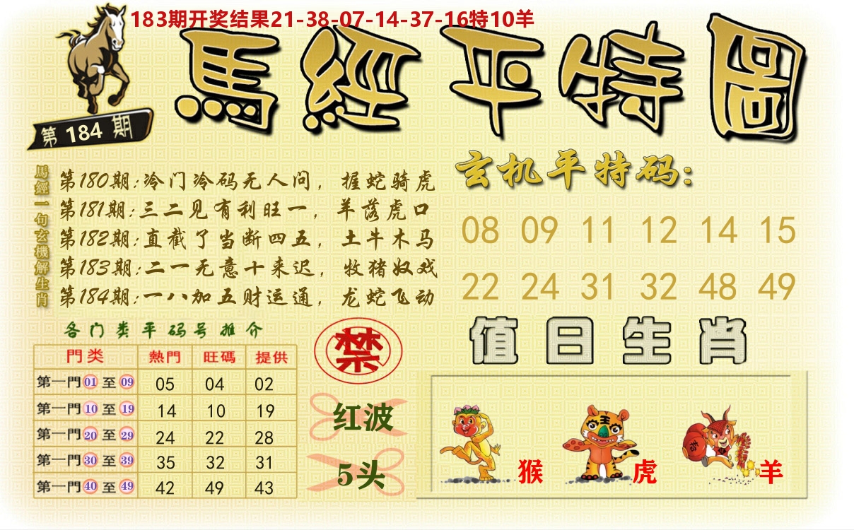 澳门平特图